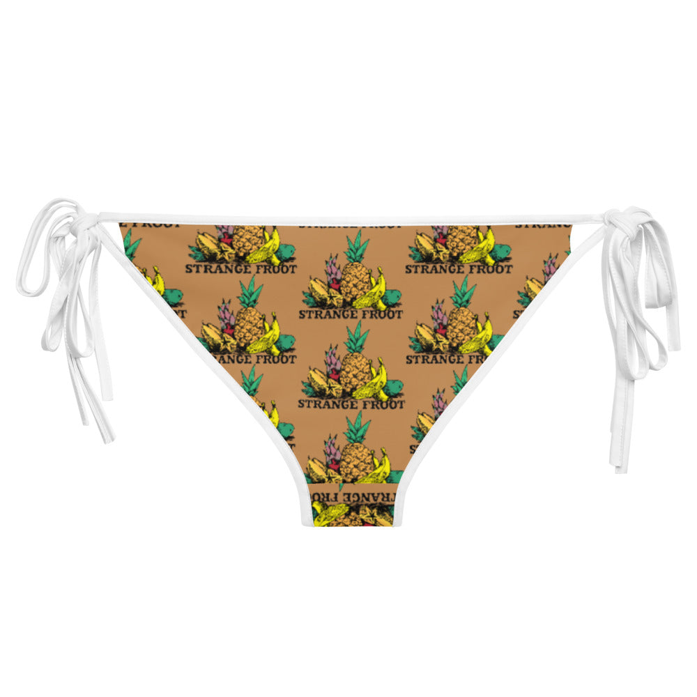 Strange Froot Logo Bikini Bottom - Nude – strangefroot