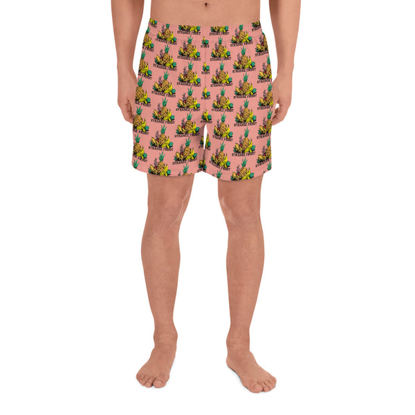 Strange Froot Logo Shorts - Burnt Coral