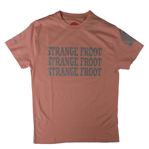 Triple Logo SUPIMA® Cotton Premium Tee - Salmon