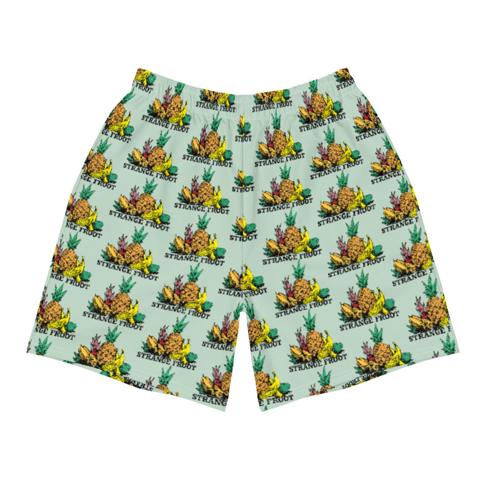 Strange Froot Logo Shorts - Green Ash