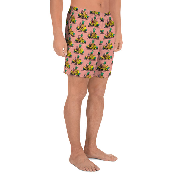 Strange Froot Logo Shorts - Burnt Coral